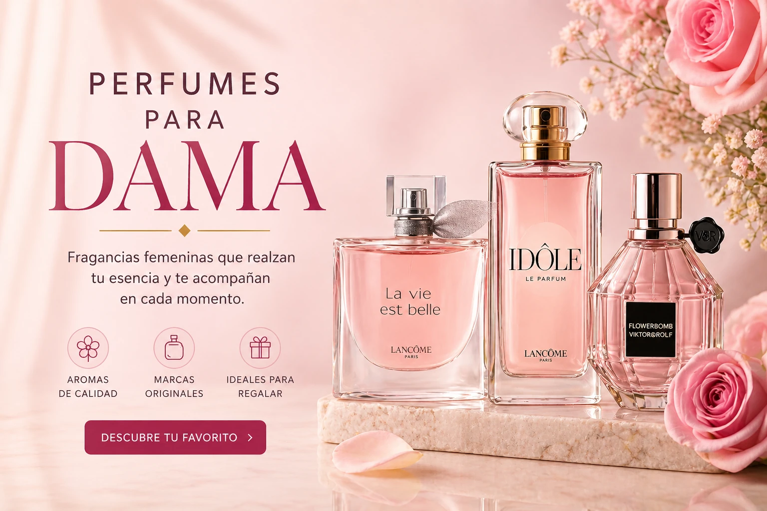 Perfumes originales para mujer en Honduras